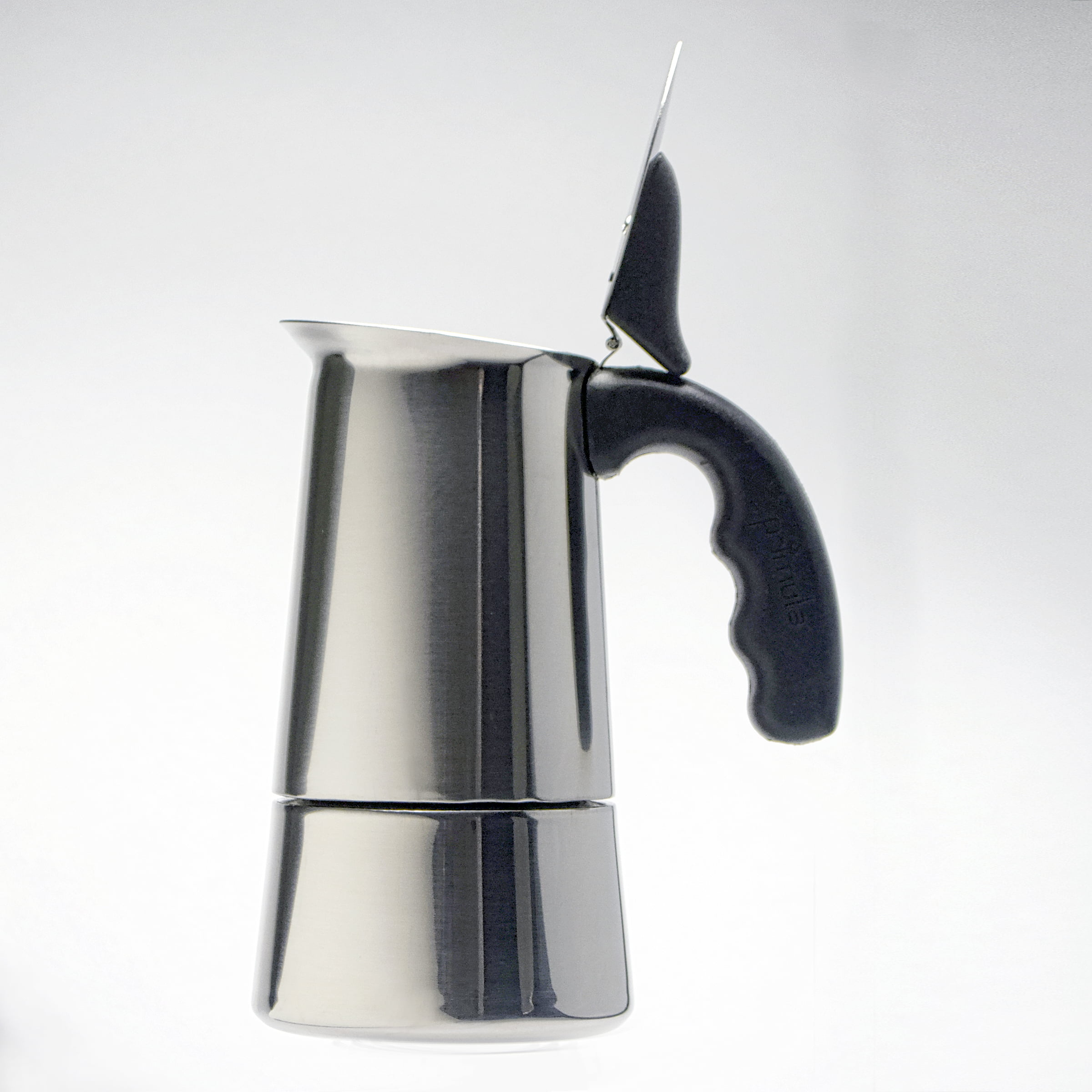  Liineparalle Stovetop Coffee Maker, Stainless Steel