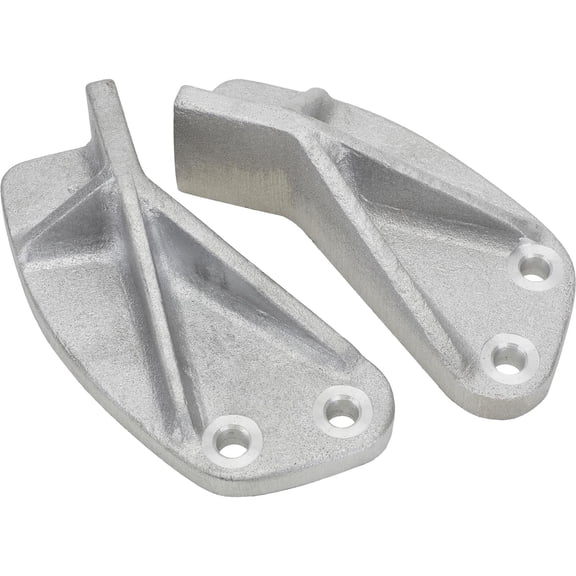Speedway Motors SBC Front Motor Mount Kit, Heat Treated Aluminum Engine Mount Pair for SBC Engine Swaps, Compatible with 1928-1948 Ford Hot Rods
