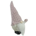 thumbnail image 2 of Northlight LED Lighted Round Rattan Christmas Gnome Figure - 14" - Pink and Cream, 2 of 4