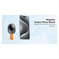 thumbnail image 4 of Soporte Magnético con Ventosa de Silicona para Teléfono de Coche, Soporte para Teléfono Portátil, Negro y Naranja, 4 of 5