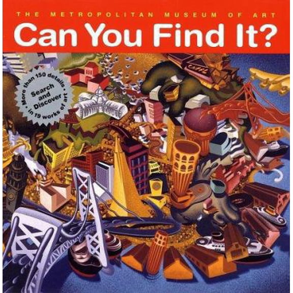 Pre-Owned Can You Find It?: Search and Discover More Than 150 Details in 19 Works of Art (Hardcover) 0810932792 9780810932791