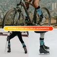 thumbnail image 3 of Graflsoa Unisex High-Performance Ski Socks - Quick-Dry, Thermal, and Anti-Slip for Winter Sports - Cotton Blend with Geometric Design - One Size Fits Most (39-44) - Assorted Colors, 3 of 6
