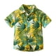 thumbnail image 1 of Odeerbi 6M-13Y Niños Camisa Hawaiana Verano Playa Camisas de Algodón Niños Blusa de Manga Corta Flor Tropical Camisa Estampada Ocio Tops, 1 of 9