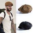 thumbnail image 2 of Dalazy Casquette Plate Facile à Enfiler Collection Coiffe à la Mode et Confortable Brun G(58-60cm) 1Ensemble, 2 of 6