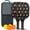 Pioneer Flower Floral-2, variant on Pickleball Paddles Set,Pioneer Flower Floral Print Pattern Fiberglass Surface Pickleball Racket Set with 2 Indoor Outdoor Pickleball Balls and Pickleball Bag,Pickle-ball Equipment