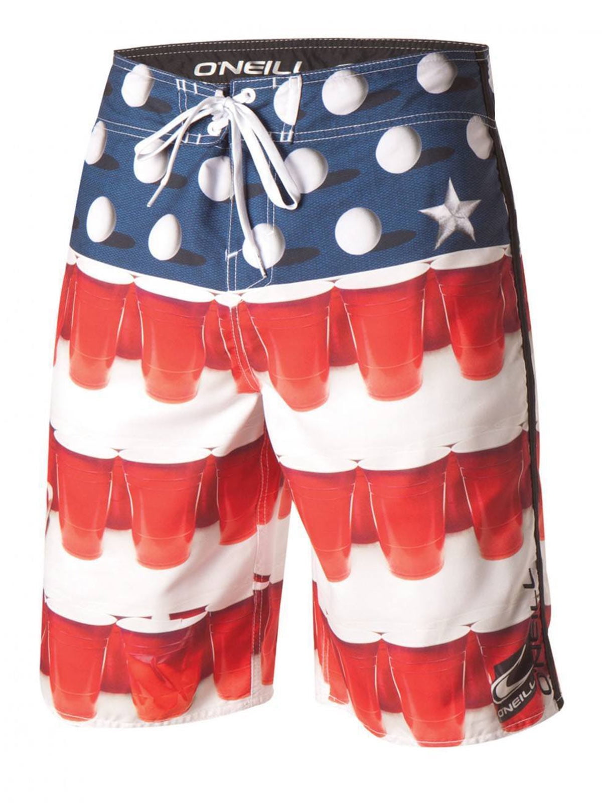 red solo cup swim trunks