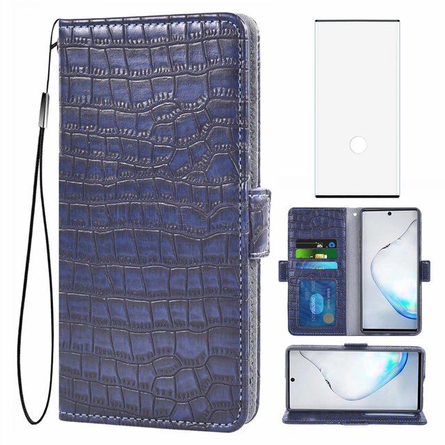 Mobile Phone Cover for Samsung Galaxy Note 10 Mobile Phone Cover, Samsung Galaxy Note 10 Cover Mobile Phone Case for Samsung Galaxy Note 10, Flip-Up Case, Blue