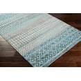thumbnail image 3 of Mark&Day Washable Rugs, 9x12 West Terre Haute Global Pale Blue Area Rug, Blue Beige Carpet for Living Room, Bedroom or Kitchen (9'3" x 12', Machine Washable), 3 of 7