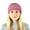 3 Tone Pink, variant on Soft Stretch Winter Warm Cable Knit Fuzzy Lined Ear Warmer Headband, Indi Pink