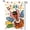 Gobble, variant on Sm:)e Gobble Turkey Thanksgiving Garden Flag 12 x 18 Inch, Double-Sided Printing, Outdoor Welcome Decor for Yards
