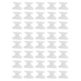thumbnail image 4 of 20 pares de almohadillas nasales antideslizantes de silicona suave de 1,8 mm para gafas de sol, accesorios blancos, 4 of 15