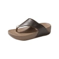 thumbnail image 2 of Women's Flat Slides Sandals Wide Width Sandals Comfot Summer Soft Plantar Slippers Arch Support Slip on Shoes for Women Brown 5.5, 2 of 7