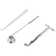 thumbnail image 2 of Candle Accessory Set, 3PCS Candle Cutter Snuffer Extinguisher Wick Dipper Gift Supplies Candle Snuffer And Wick Trimmer Candle Care Kit with Elegant Carving for Candle Lovers, 2 of 7