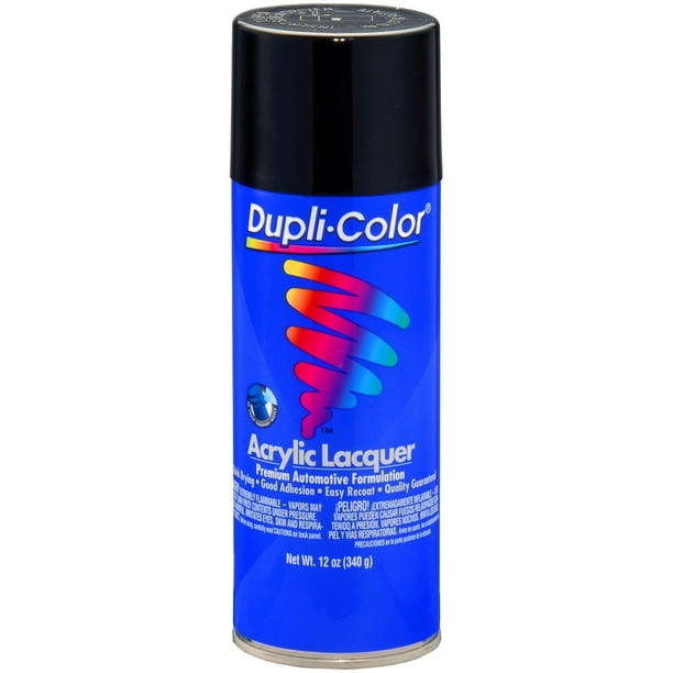 Krylon DAL1677 Dupli Color General Purpose Lacquer Gloss Black 12 Oz