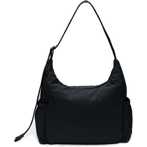 Kwuty Nylon Hobo Crossbody Bags Large Shoulder Bag Casual Work Travel Handbags 2025 Trendy with Adjustable Quilted Strap