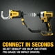 thumbnail image 5 of Cortadora DEWALT IMPACT CONNECT PVC/PEX con soporte de refuerzo DWAPVCIR, 5 of 9
