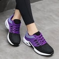 thumbnail image 4 of Flat Shoes Sneakers Women Fashion Casual Shoes Running Korean Fly Weaving Sports Women's Shoes, 4 of 10