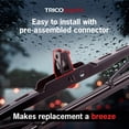 thumbnail image 3 of TRICO 26-1 Exact Fit 26 Inch Pack of 1 Conventional Automotive Replacement Wiper Blade For Car, 3 of 6