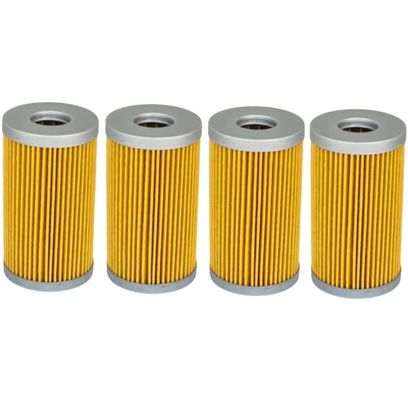 XYZIL 4X Fuel Filter 15521-43160 1A001-43160 Compatible with Kubota L3600 L4150 L4200 L4240 L5030 L5040 L5240 L5450 L5740 L45 L4350 L4600 L4610 L4630 L4740 L48 L4850 MX4700 MX5000 MX5100 M4700 M4800