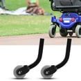 thumbnail image 4 of 2 ruedas traseras universales antideslizantes para scooter de movilidad, para silla de ruedas eléctrica, 4 of 12
