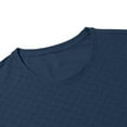thumbnail image 6 of Coorders George Mens Performance Tee, Lightweight Moisture Wicking T-shirt‌ With Short Sleeve, Navy, Size XXXXL, 6 of 8
