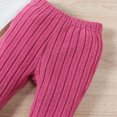 thumbnail image 4 of TOWED22 Infant Toddler Girls Cute Outfits Fall Winter Clothes 2pcs Long Sleeve Graphic Sweatshirt and High Waist Pants Set Clothing(Pink,5-6 Y), 4 of 7