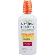 The Natural Dentist Healthy Gums Mouth Wash, Orange Zest, 16.9 Ounce Bottle