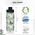 thumbnail image 3 of Fotbe Mallard Ducks Wild Birds Pattern 18 Oz Sports Insulated Kettle Vacuum Cup Stainless Steel Travel Mug Cup Thermal Flask,Insulated Kettle for Cycling Gym Basketball Outdoor, 3 of 7