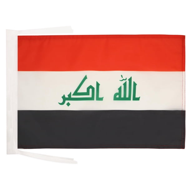 Bandera de Irak AZ FLAG 30x45 cm Poliéster