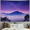 thumbnail image 2 of Patifu Space Tapestry, Milk Way Starry Night in a National Park Thailand Mystical Forest Scenery Picture,  Wall Hanging Decor for Bedroom Living Room Dorm 40x30inch, 2 of 6