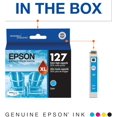 thumbnail image 2 of EPSON 127 DURABrite Ultra Ink Cyan Cartridge For NX-530, NX-625, WF-3520, WF-3530,WF-3540,WF-545, WF-60, WF-630,, 2 of 4