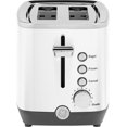 thumbnail image 1 of GE 2 Slice Toaster, Extra Wide Slots for Toasting Bagels, Breads, Waffles & More, 7 Adjustable Shade Settings, Removable Crumb Tray, Countertop Kitch, 1 of 9