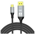 thumbnail image 1 of Cable USB C A DisplayPort 16K, Adaptador de Extensión Tipo C A DP2.1, 8K, 60 Hz, 4K, 240 Hz, 80 Gbps, UHD, para Monitor Portátil, 2 M, 1 of 5