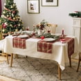 thumbnail image 6 of Tartan Plaid Table Runner for Home Kitchen Dinner Party Holiday Christmas Table Decorations - Scottish Christmas Table Runners, 6 of 15