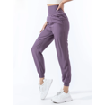 thumbnail image 3 of Pantalones deportivos de verano para mujer, de seda de hielo, de secado rápido, finos, pequeños, holgados, adelgazantes, informales, de nueve puntos y pierna ancha, 3 of 5