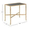 thumbnail image 5 of SAFAVIEH Chandler Gold Cross Base Accent Table Gold / Glass, 5 of 7