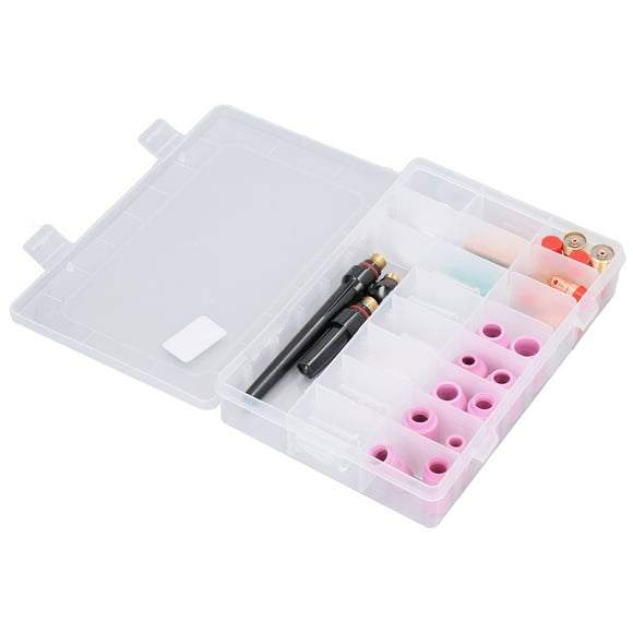 TIG Welding Torch Accessory,49Pcs TIG Welding Accessory Welding Gas Lens TIG Welder Accessory Compact and Lightweight