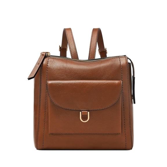 Fossil Womens Parker Brown Backpacks ZB1921200