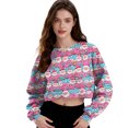 thumbnail image 6 of Levmjia Women Sweatshirt Fashion Casual Loose Shirts Round Neck Christmas Printing Promotion Fall Winter Long Sleeves Pullover Tunic Tops, 6 of 6