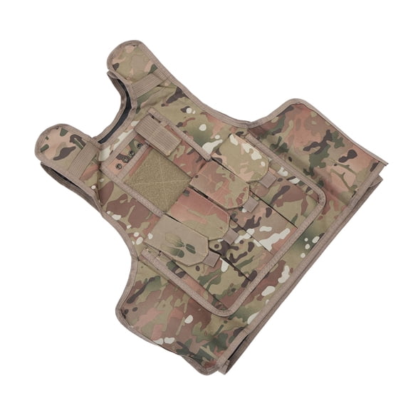 Chaleco Para Niños Al Aire Libre, CP Camuflaje Verde Chaleco De Camuflaje Para Niños Neutral Fuerte Resistencia A La Tracción Espacio De Almacenamiento Adecuado Para Actuaciones