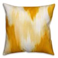 thumbnail image 2 of Creative Products Yellow Abstract Pillow 18x18 Spun Poly Pillow, 2 of 2