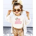thumbnail image 4 of Big Sister Bow Shirt for Infant Toddler and Youth Girls Trendy New Sister Graphic Tee Natural Shirt 4T, 4 of 5