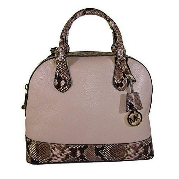 Michael Kors Smythe Large Dome Satchel In Blush