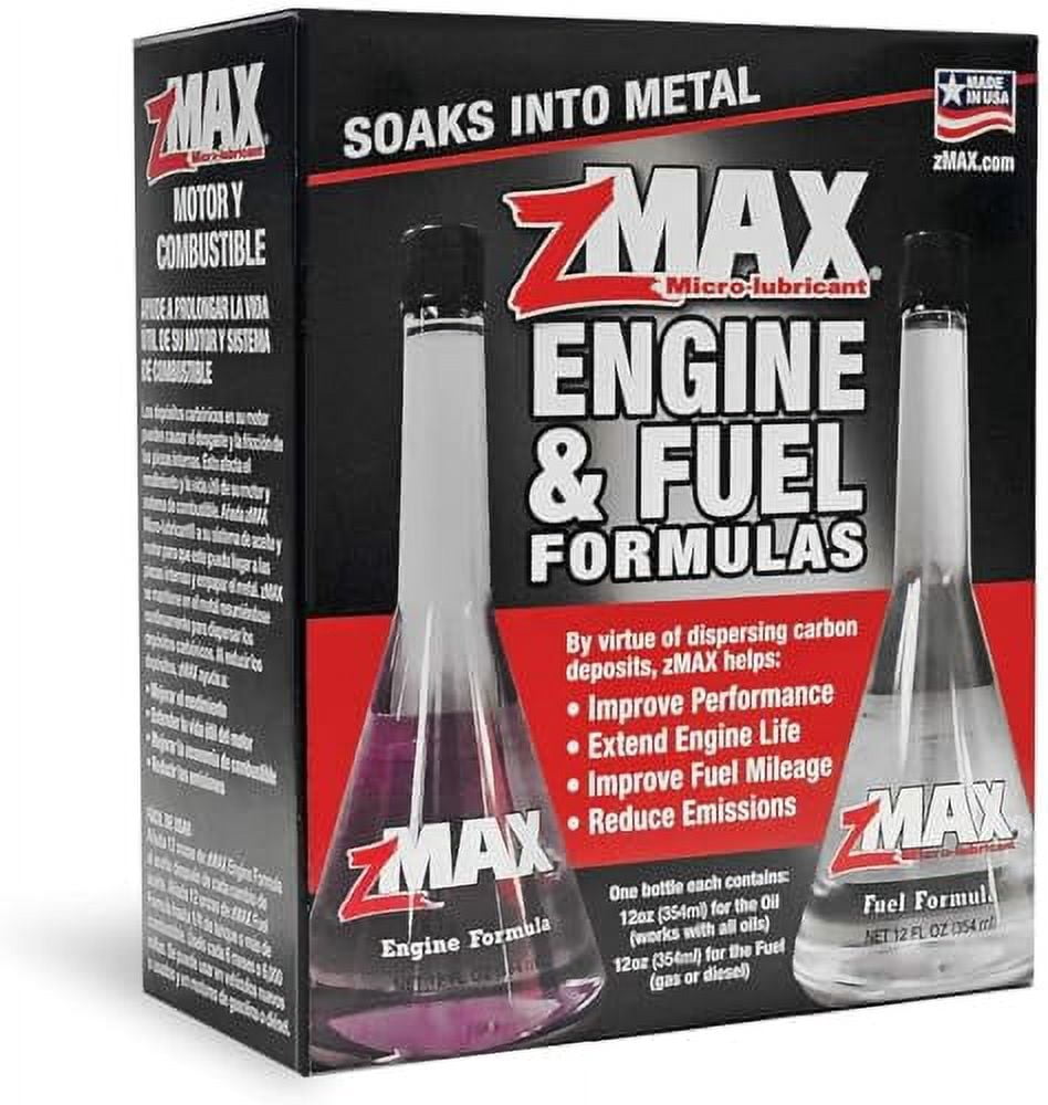 zMAX 51-011 - Engine & Fuel Formula Kit - Easy to Use - Reduces Carbon ...