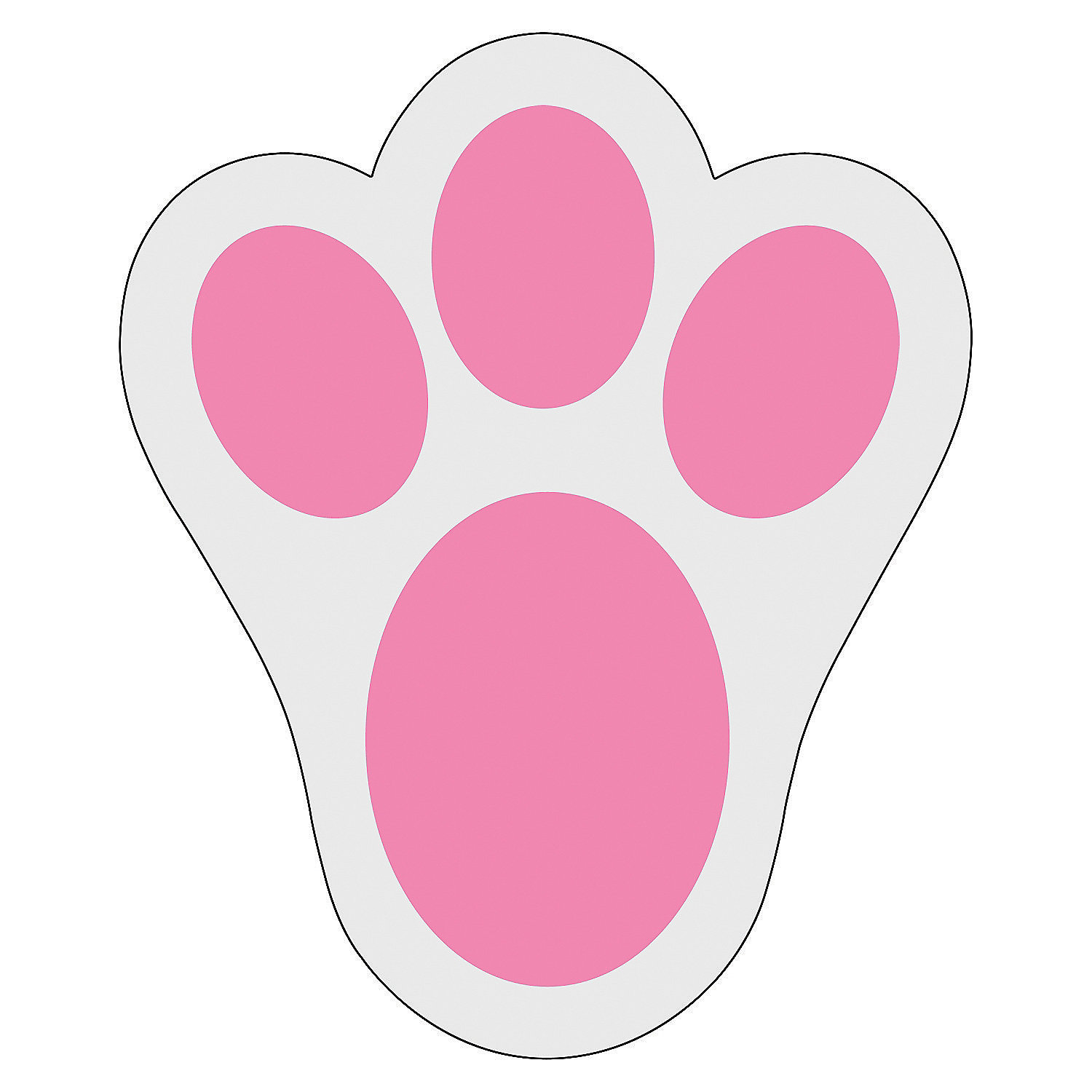 Bunny Print Floor Decals Party Decor 12 Pieces Walmart Bunny Print Floor Decals Party Decor 12 Pieces Walmart
