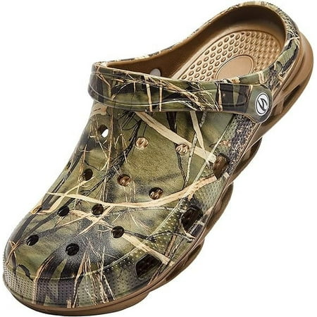 

Unisex Garden Clogs Shoes Slippers Sandals for Women and Men Khaki Men 9/Women 10