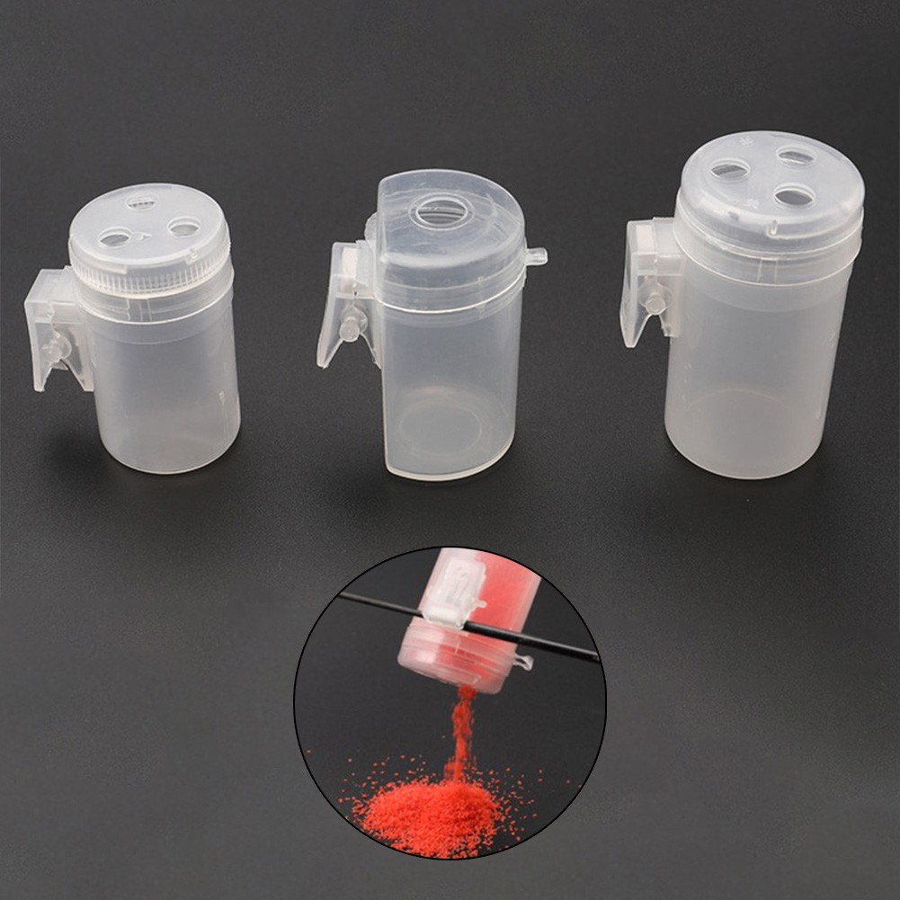 Pot à Appât Pour Canne à Pêche à La Carpe - Clipable Sur Le Scion - Taille M (53 X 28 Mm)
