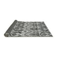 thumbnail image 2 of Ahgly Company Indoor Square Abstract Gray Modern Area Rugs, 3' Square, 2 of 4