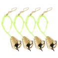 thumbnail image 2 of Fish Hook Feeder Fish Hook Barb Fish Hook Barb Feeder Fish Hook Feeder Fish Hook Cage 4PCS Fish Baits Traps Barbed Fishing Feeder Basket Holder Lure Hook Cage With Spring For, 2 of 8
