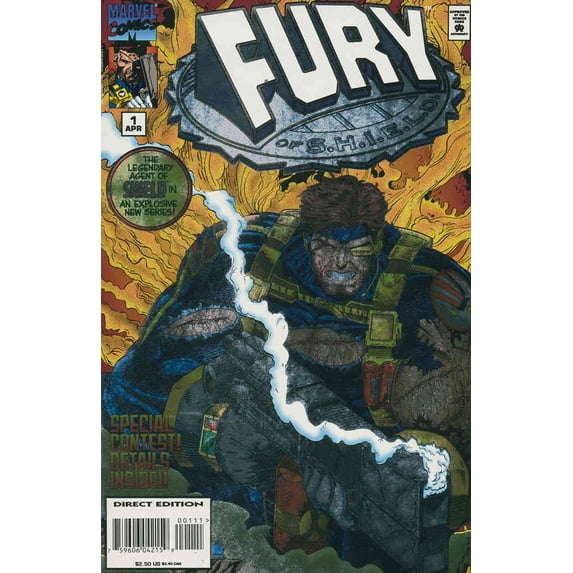 Fury of S.H.I.E.L.D. #1 VF ; Marvel Comic Book